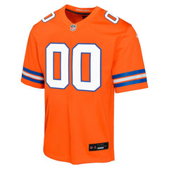 Denver Broncos Youth Mile High Collection 1977 Throwback Custom Game Jersey Orange | Nike for Sale