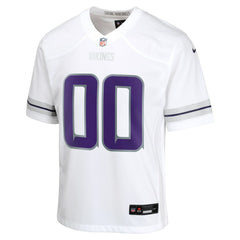 Minnesota Vikings Youth Alternate Custom Game Jersey White | Nike for Sale