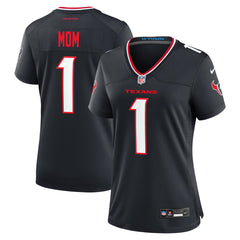 Houston Texans Women's #1 Mom Game Jersey Navy | Nike for Sale