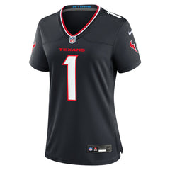 Houston Texans Women's #1 Mom Game Jersey Navy | Nike for Sale
