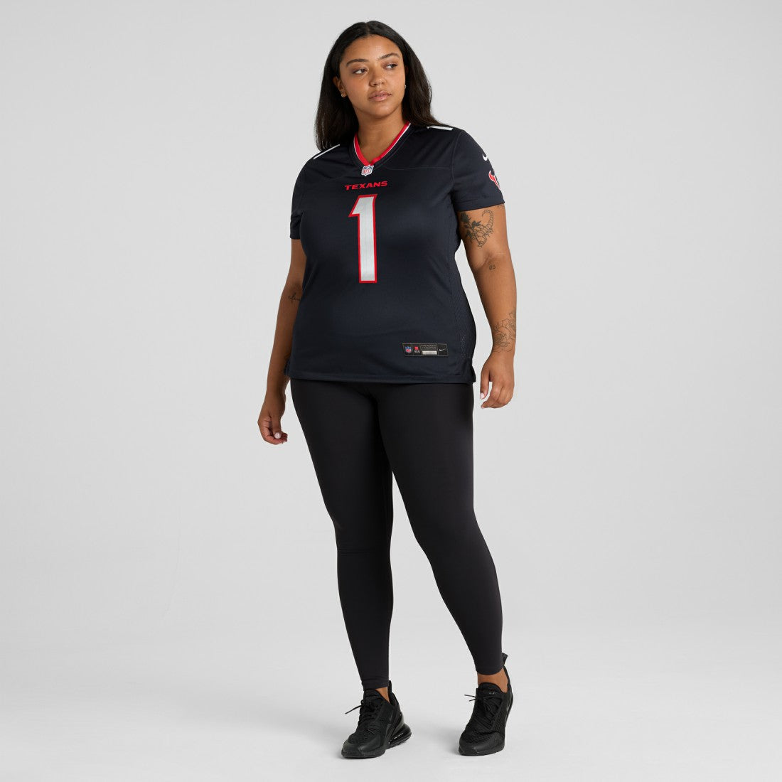 Houston Texans Women's #1 Mom Game Jersey Navy | Nike for Sale