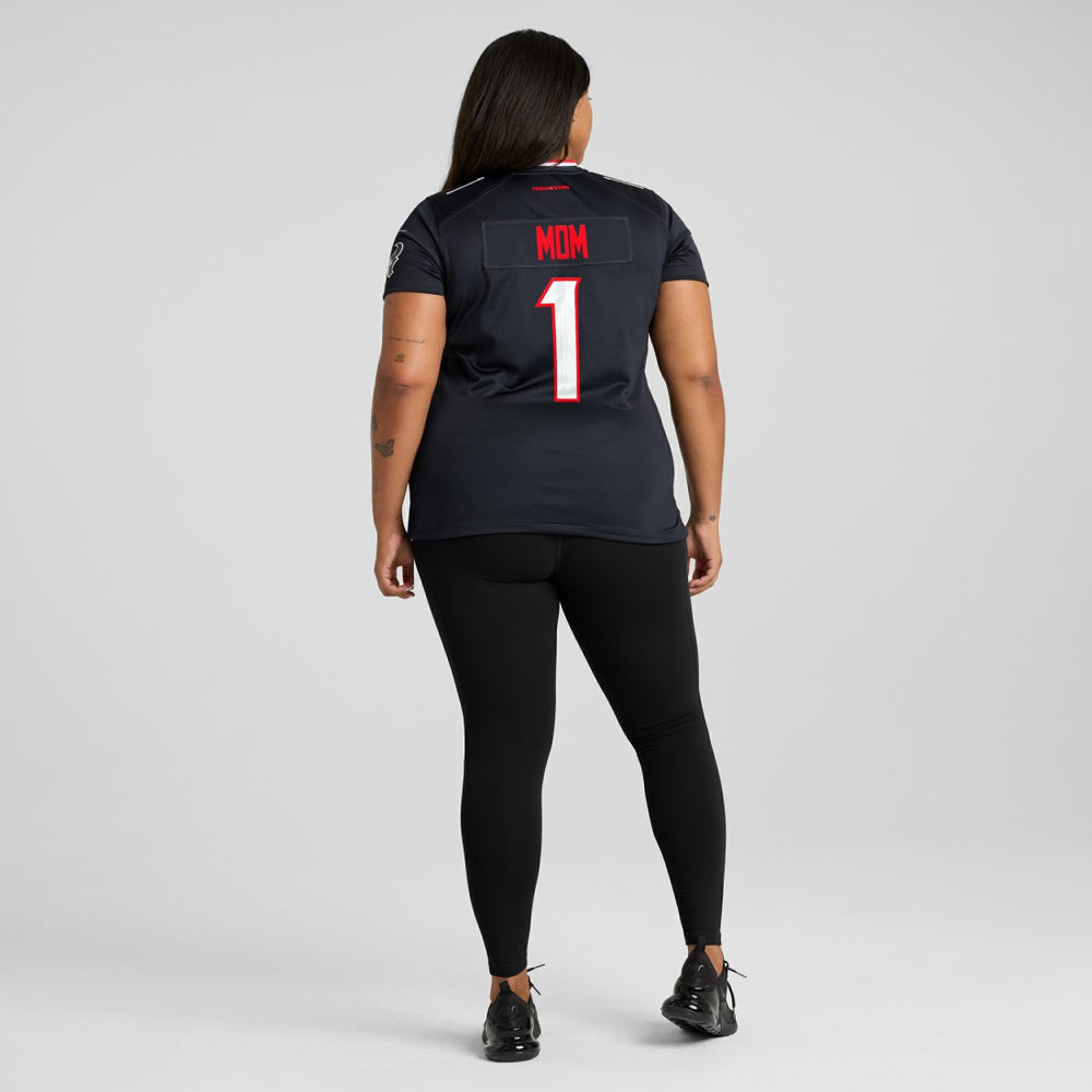 Houston Texans Women's #1 Mom Game Jersey Navy | Nike for Sale