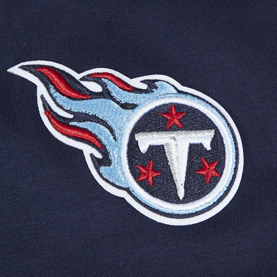 Tennessee Titans Pro Standard Women's Split Logo Full-Zip Hoodie Navy | NFL
