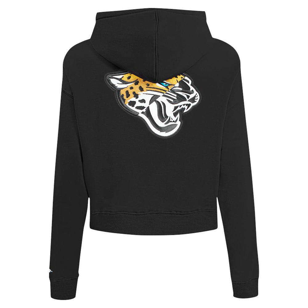 Jacksonville Jaguars Pro Standard Women's Split Logo Full-Zip Hoodie Black | NFL