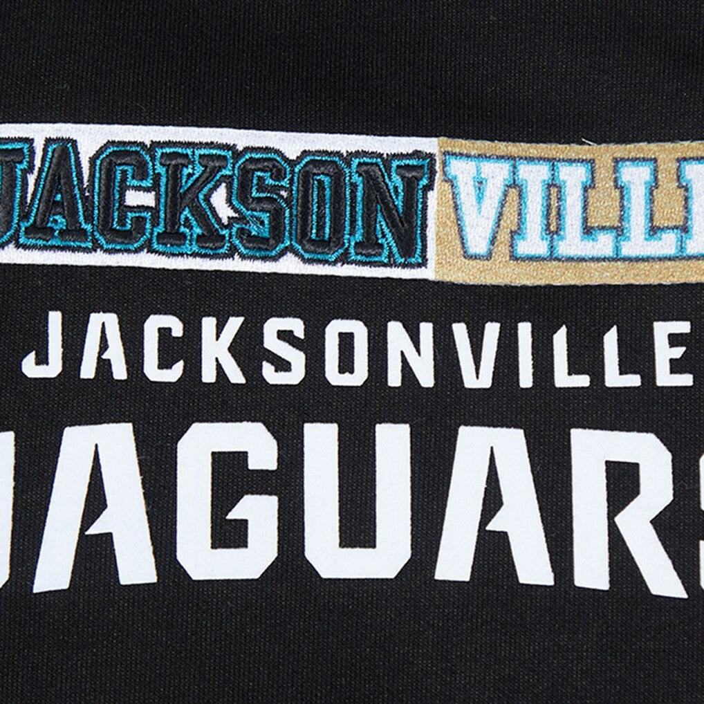 Jacksonville Jaguars Pro Standard Women's Split Logo Full-Zip Hoodie Black | NFL
