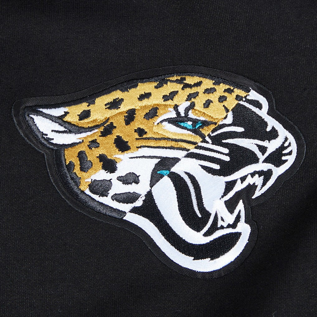 Jacksonville Jaguars Pro Standard Women's Split Logo Full-Zip Hoodie Black | NFL