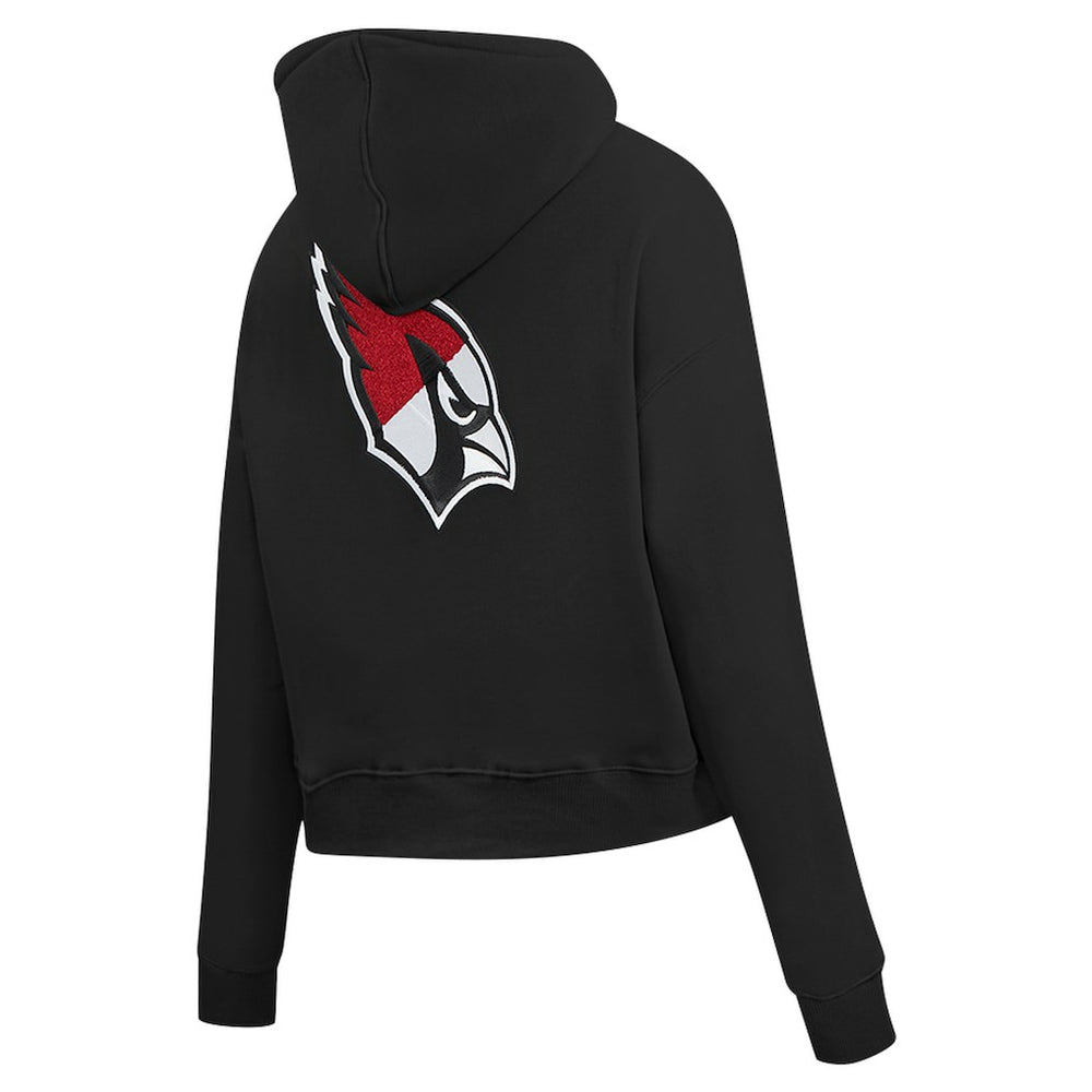 Arizona Cardinals Pro Standard Women's Split Logo Full-Zip Hoodie Black | NFL