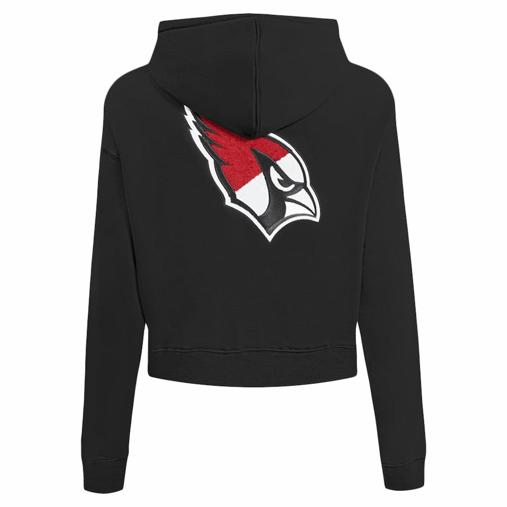 Arizona Cardinals Pro Standard Women's Split Logo Full-Zip Hoodie Black | NFL