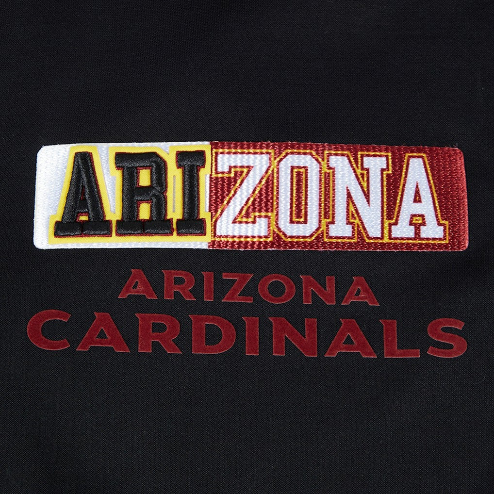 Arizona Cardinals Pro Standard Women's Split Logo Full-Zip Hoodie Black | NFL