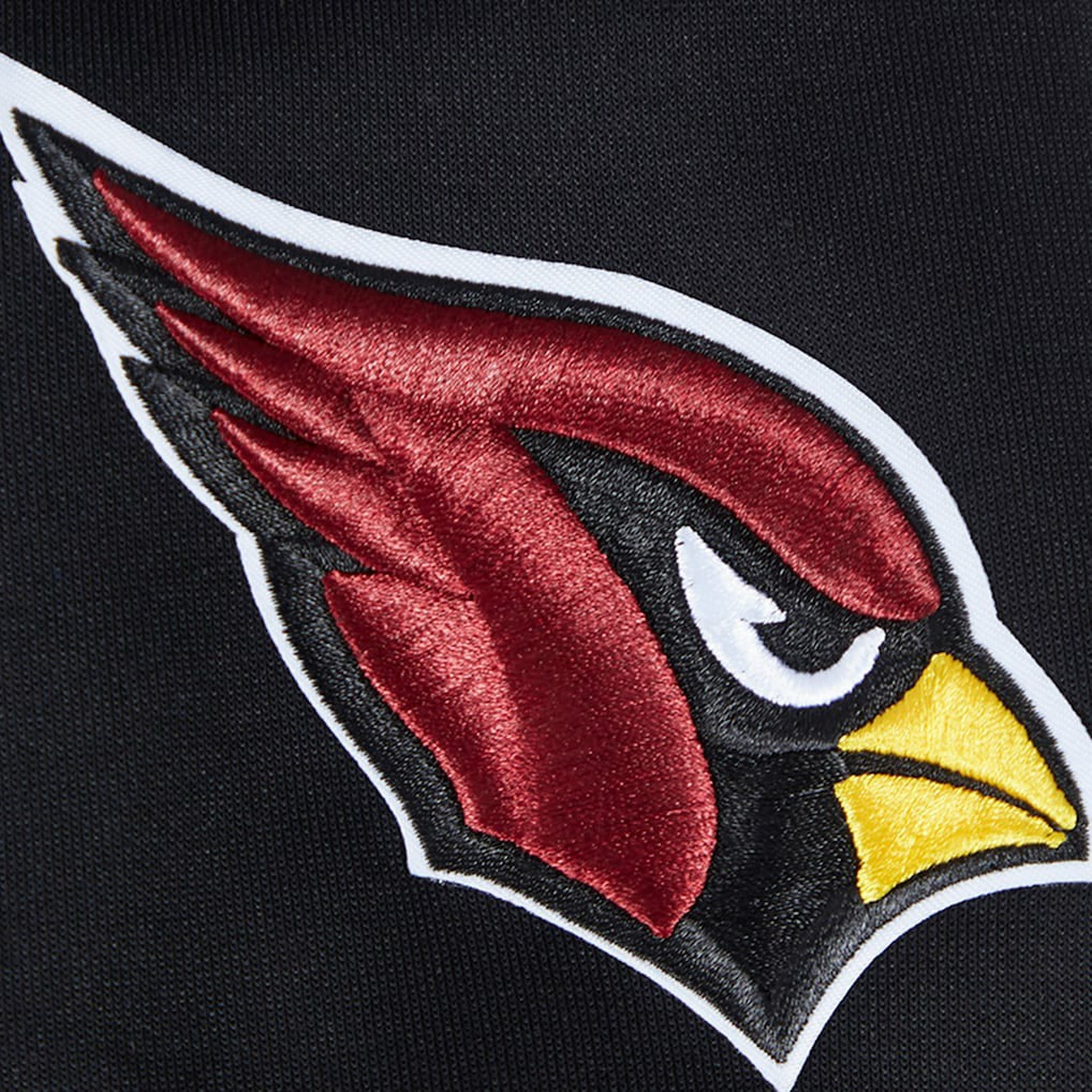 Arizona Cardinals Pro Standard Women's Split Logo Full-Zip Hoodie Black | NFL