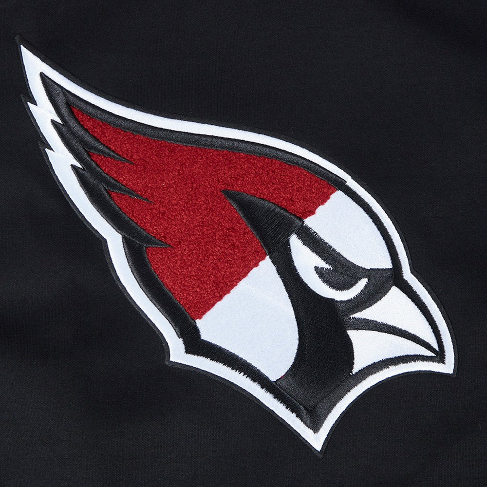 Arizona Cardinals Pro Standard Women's Split Logo Full-Zip Hoodie Black | NFL