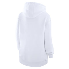 Green Bay Packers G-III 4Her by Carl Banks Women's Team Logo Graphic Fleece Tri-Blend Pullover Hoodie White | NFL