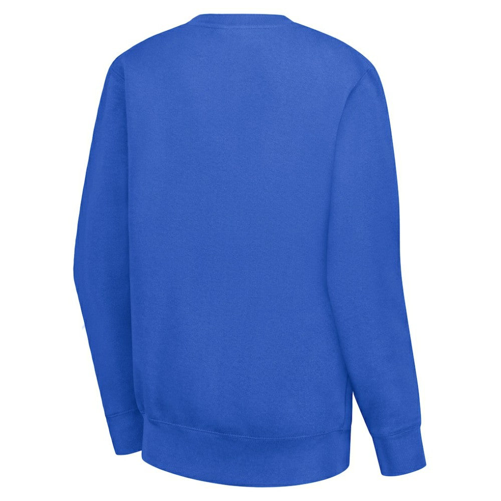 St. Louis Blues G-III 4Her by Carl Banks Women's Team Logo Tri-Blend Fleece Pullover Sweatshirt - Blue - NHL