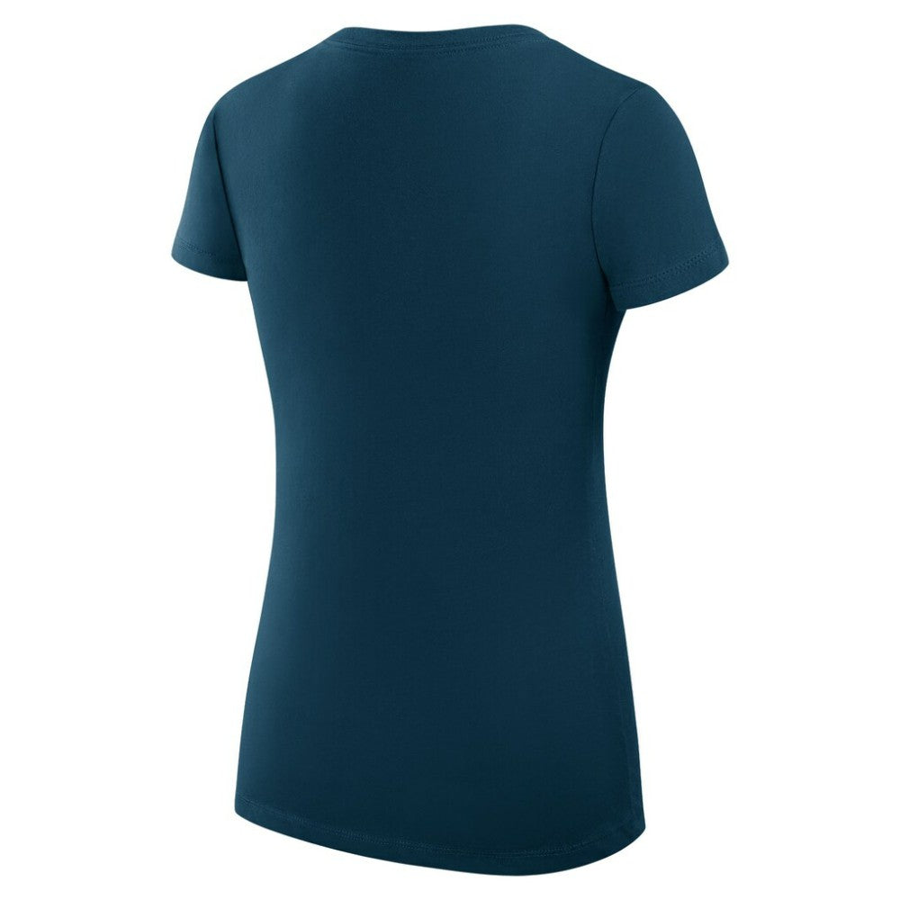 Washington Capitals G-III 4Her by Carl Banks Women's Super-Slim Fit Lightweight Team Logo Graphic V-Neck T-Shirt - Navy - NHL