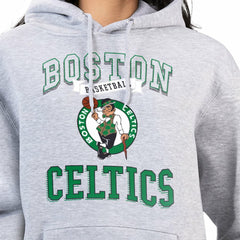 Boston Celtics G-III 4Her by Carl Banks Women's Graphic Fleece Pullover Hoodie Heather Gray - NBA
