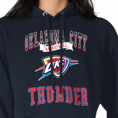 Oklahoma City Thunder G-III 4Her by Carl Banks Women's Graphic Fleece Pullover Hoodie Navy - NBA