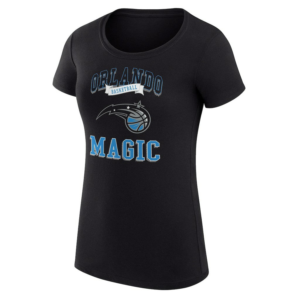 Orlando Magic G-III 4Her by Carl Banks Women's Super-Slim Fit Lightweight Team Logo T-Shirt Black - NBA