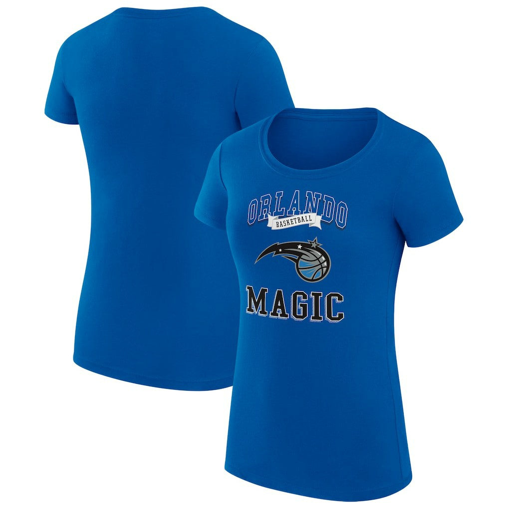 Orlando Magic G-III 4Her by Carl Banks Women's Super-Slim Fit Lightweight Team Logo T-Shirt Blue - NBA