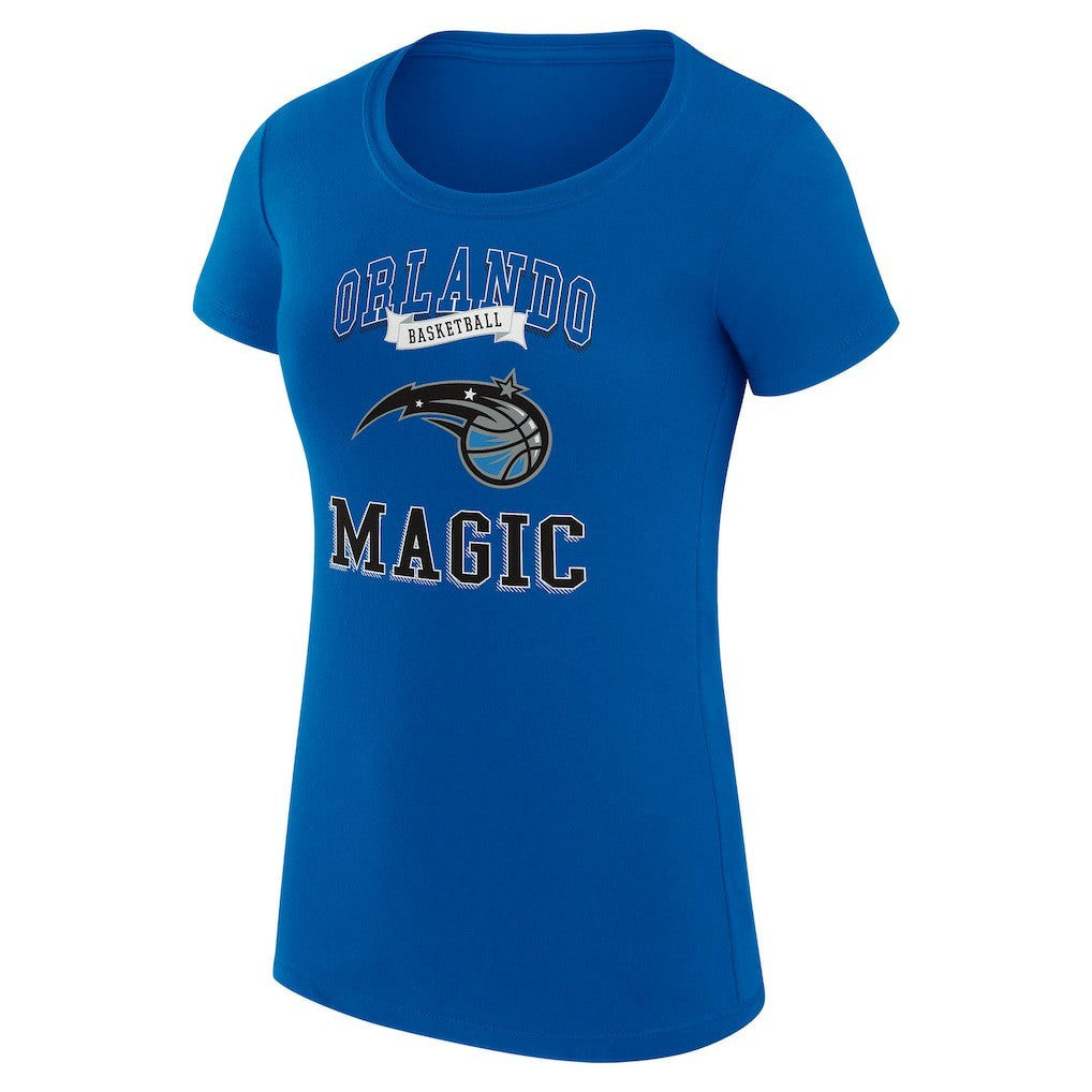 Orlando Magic G-III 4Her by Carl Banks Women's Super-Slim Fit Lightweight Team Logo T-Shirt Blue - NBA