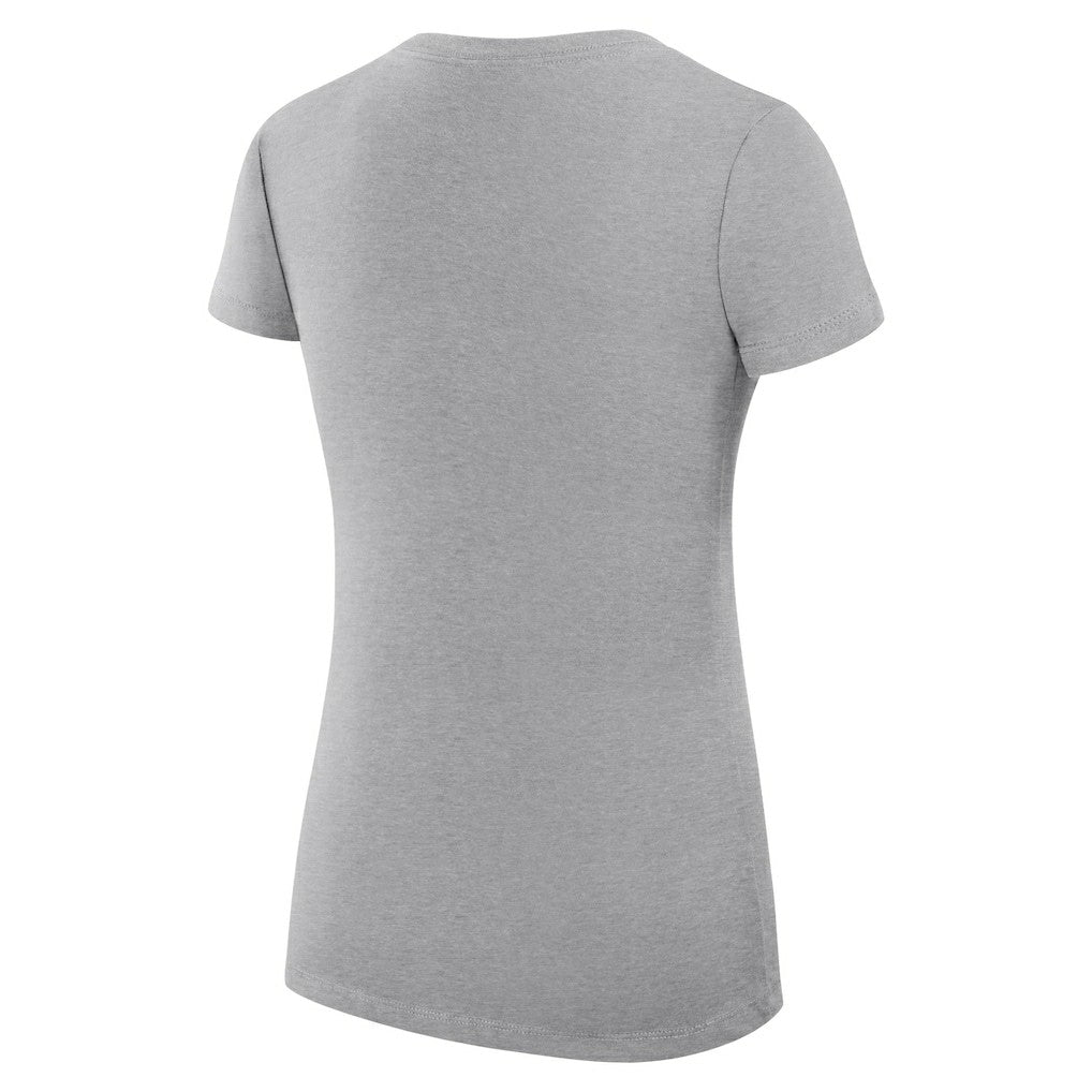 Cleveland Cavaliers G-III 4Her by Carl Banks Women's Super-Slim Fit Lightweight Team Logo V-Neck T-Shirt Heather Gray - NBA