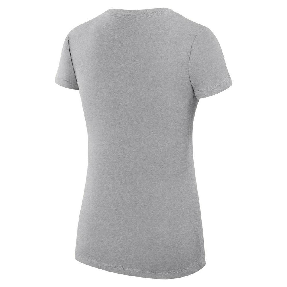 Cleveland Cavaliers G-III 4Her by Carl Banks Women's Super-Slim Fit Lightweight Team Logo V-Neck T-Shirt Heather Gray - NBA