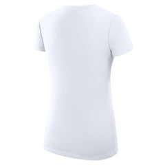 New York Knicks G-III 4Her by Carl Banks Women's Super-Slim Fit Lightweight Team Logo V-Neck T-Shirt White - NBA