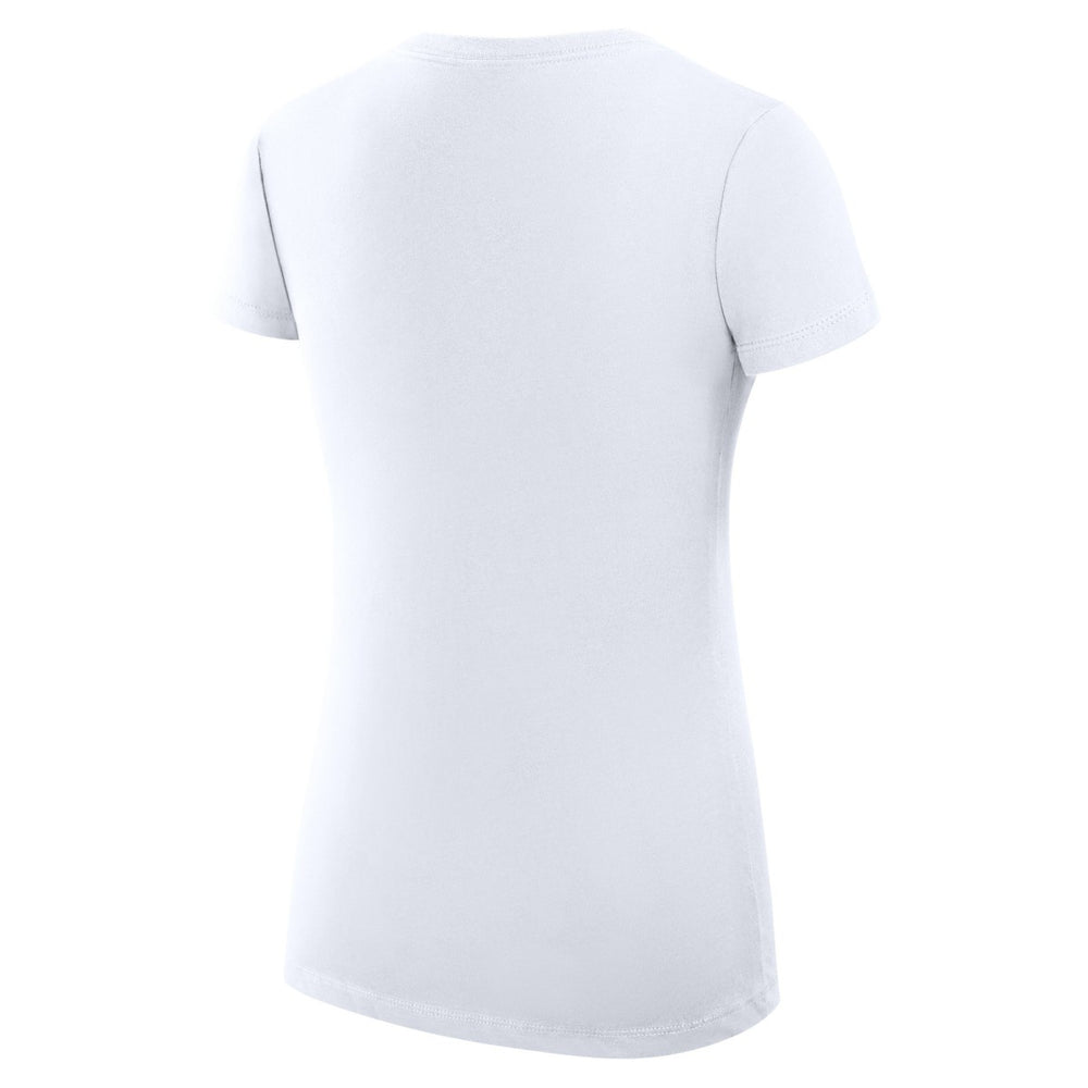 Oklahoma City Thunder G-III 4Her by Carl Banks Women's Super-Slim Fit Lightweight Team Logo V-Neck T-Shirt White - NBA