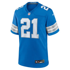 Amik Robertson Detroit Lions Game Jersey Blue | Nike for Sale