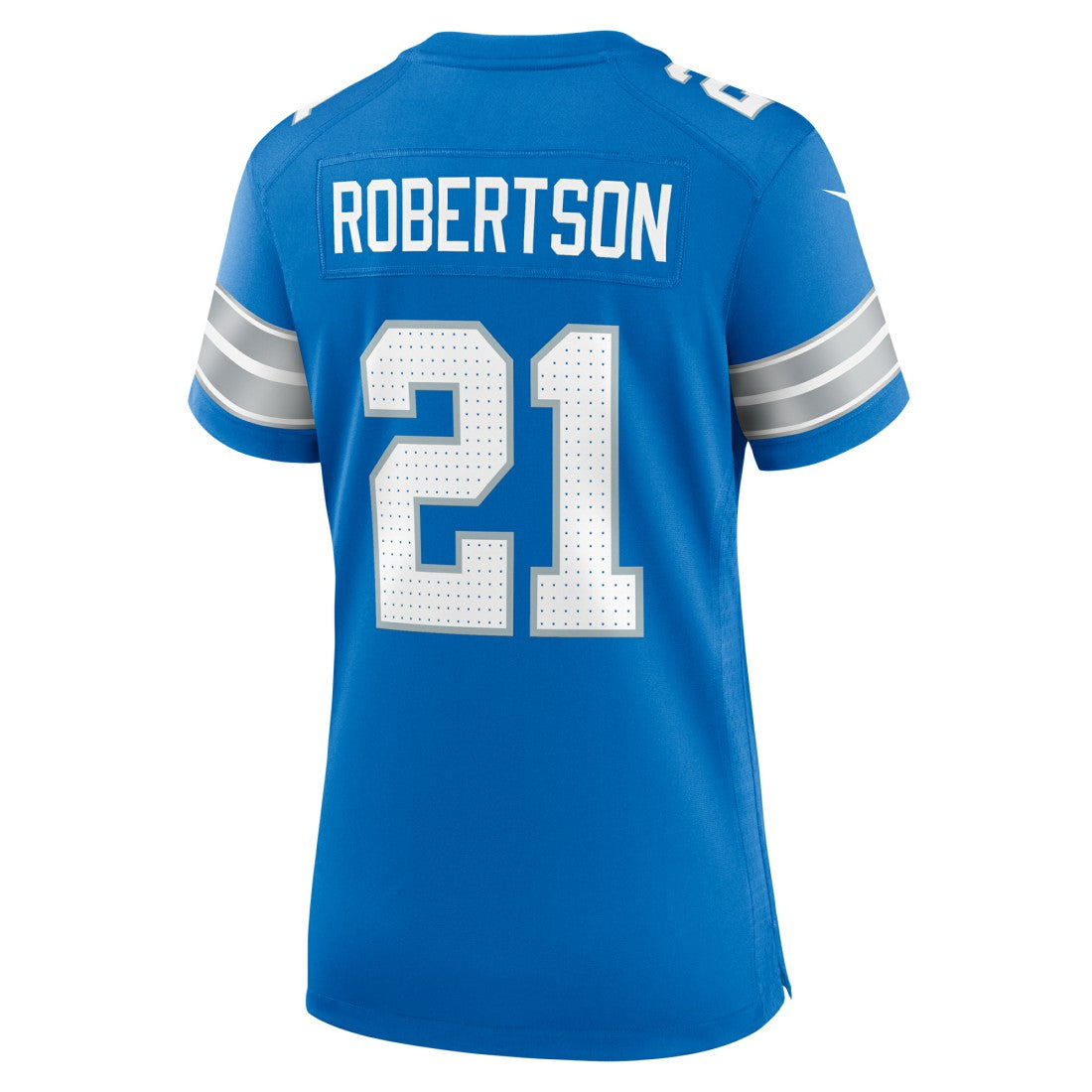 Amik Robertson Detroit Lions Women's Team Game Jersey Blue | Nike for Sale
