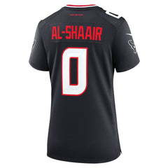 Azeez Al-Shaair Houston Texans Women's Team Game Jersey Navy | Nike for Sale