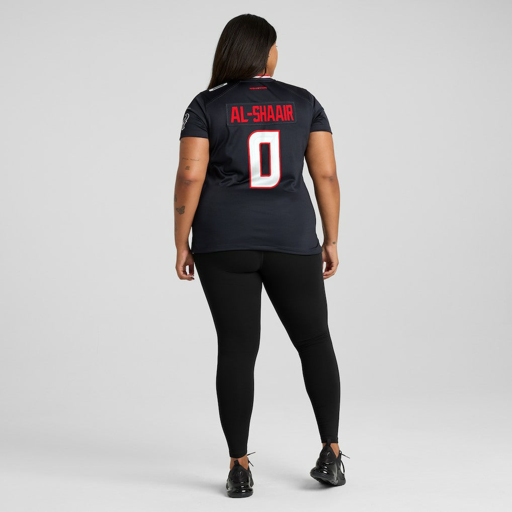 Azeez Al-Shaair Houston Texans Women's Team Game Jersey Navy | Nike for Sale