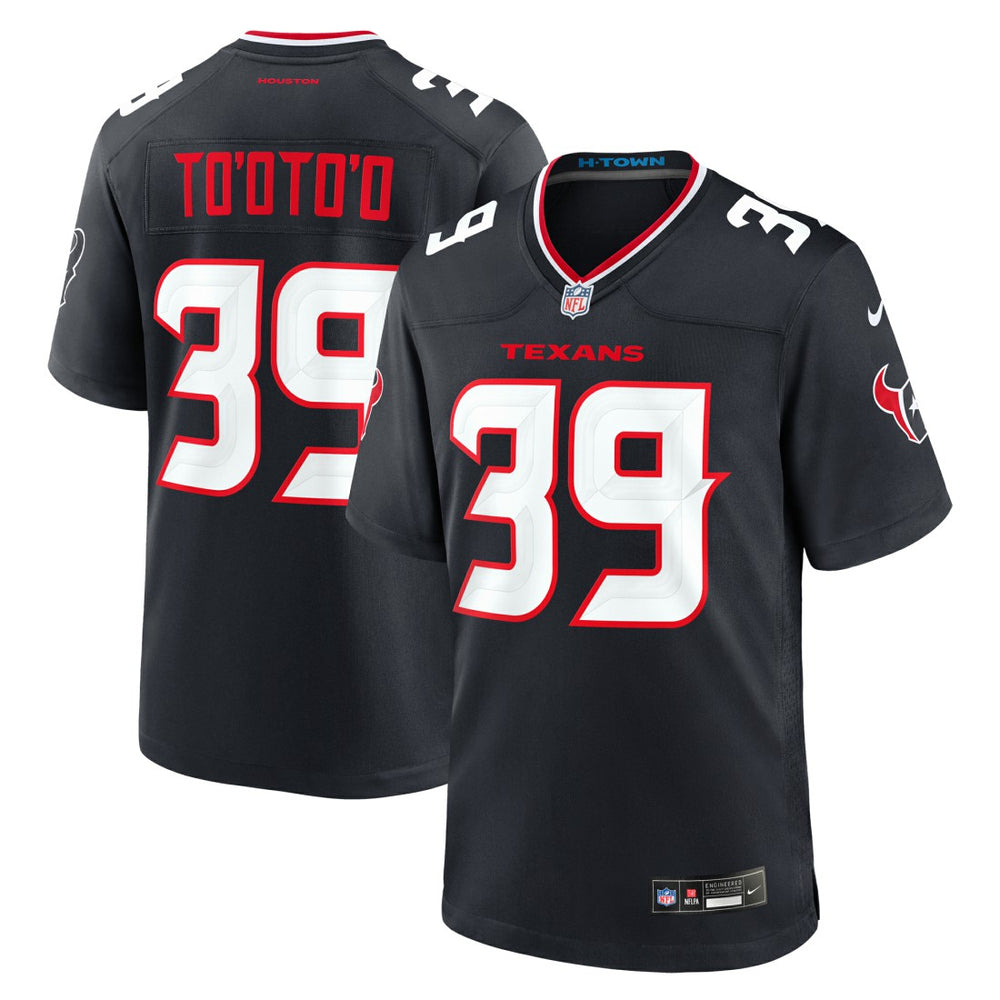 Henry To'oto'o Houston Texans Team Game Jersey Navy | Nike for Sale