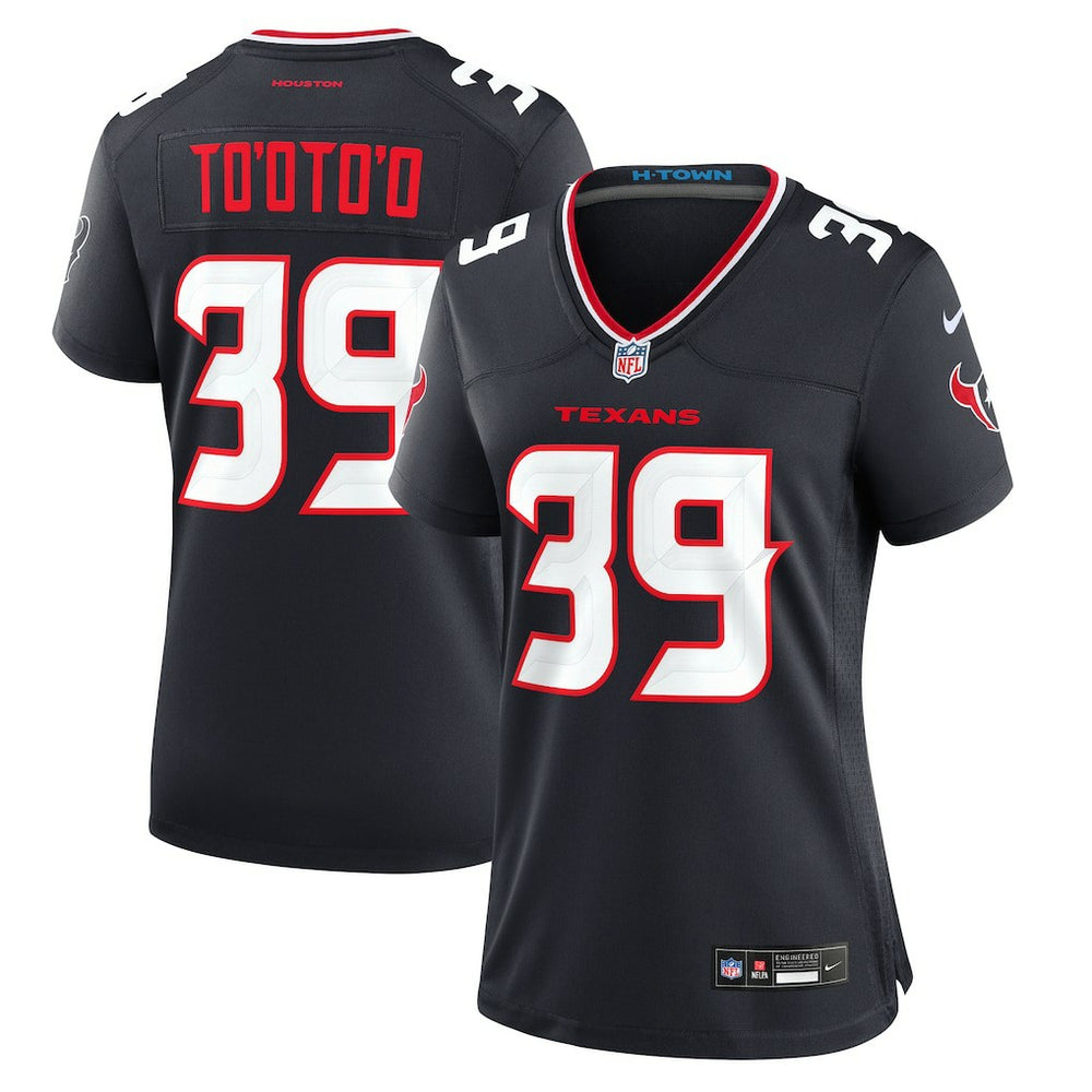 Henry To'oto'o Houston Texans Women's Team Game Jersey Navy | Nike for Sale