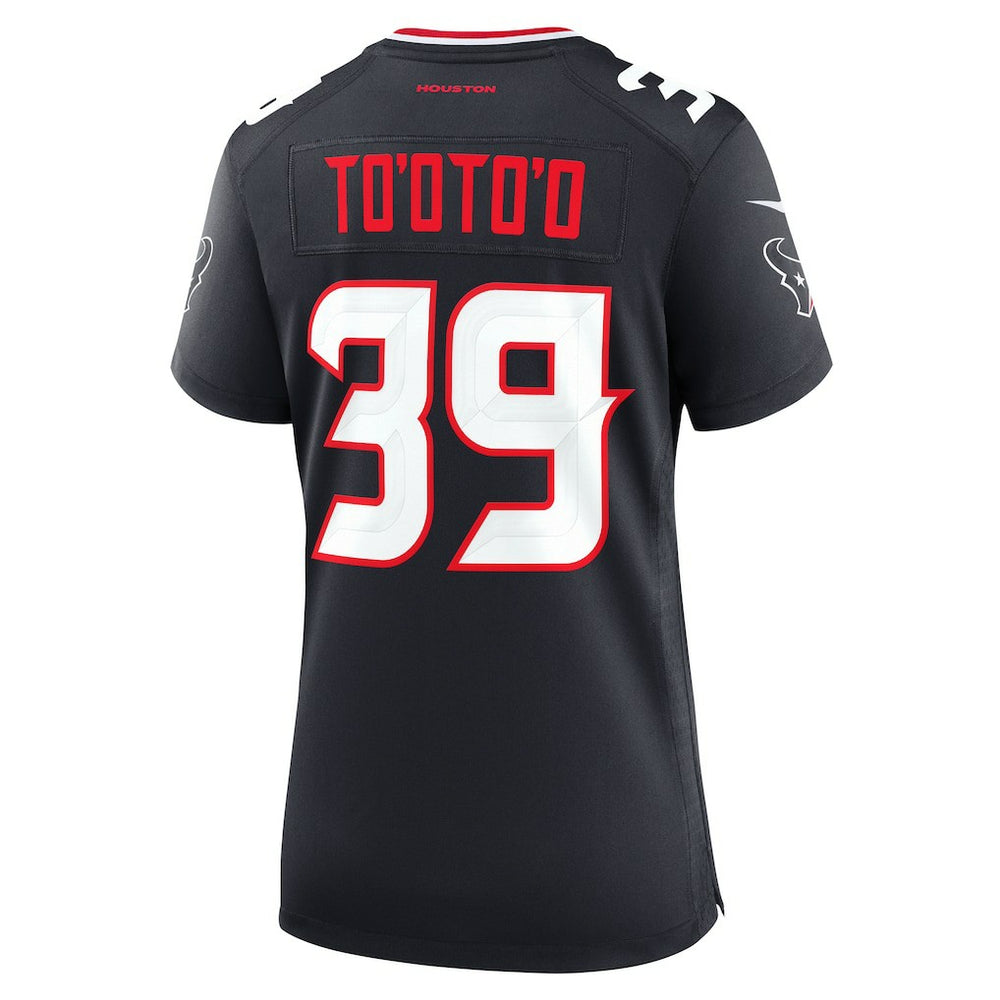 Henry To'oto'o Houston Texans Women's Team Game Jersey Navy | Nike for Sale