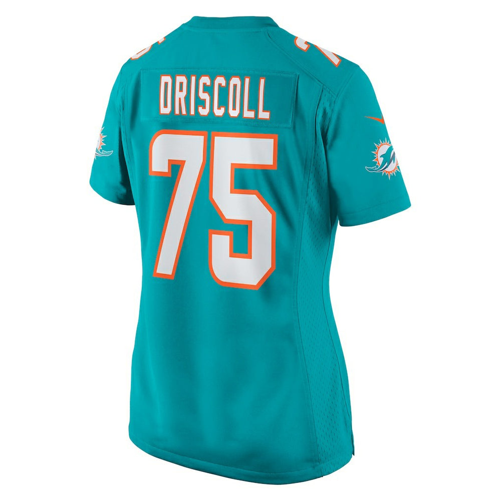 Jack Driscoll Miami Dolphins Women's Team Game Jersey Aqua | Nike for Sale