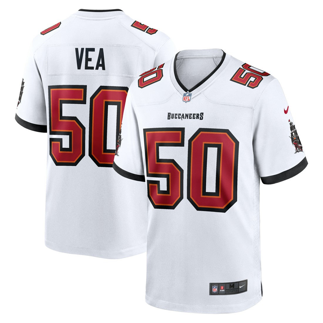 Vita Vea Tampa Bay Buccaneers White Game Jersey White | Nike for Sale