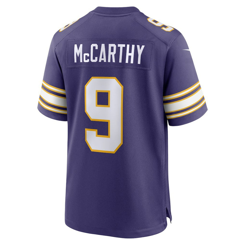 J.J. McCarthy Minnesota Vikings 2nd Alternate Player Game Jersey Purple | Nike for Sale
