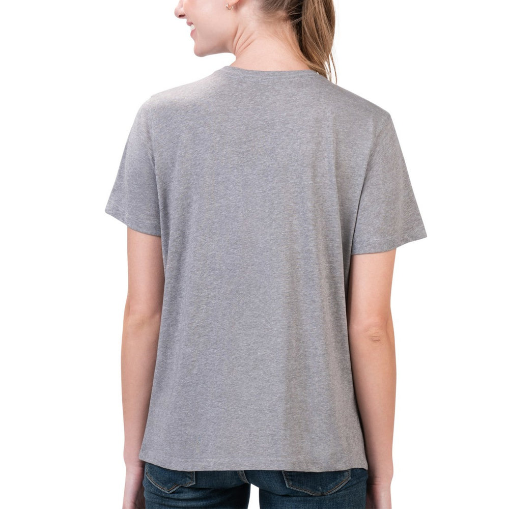 Houston Texans G-III 4Her by Carl Banks Women's Super-Slim Fit Lightweight H-Town T-Shirt Heather Gray | NFL