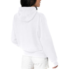 Houston Texans G-III 4Her by Carl Banks Women's H-Town Fleece Pullover Hoodie White | NFL