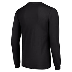 Anaheim Ducks Starter Four Team Name Logo Long Sleeve Graphic T-Shirt - Black - NHL