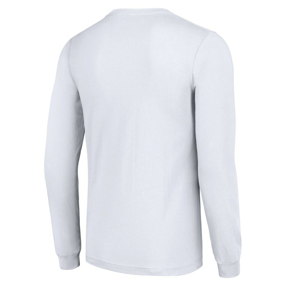 Buffalo Sabres Starter Four Team Name Logo Long Sleeve Graphic T-Shirt - White - NHL
