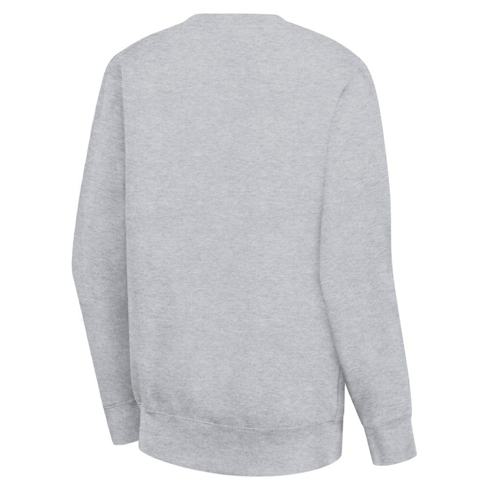 Pittsburgh Penguins G-III 4Her by Carl Banks Women's Collage Graphic Fleece Long Sleeve Pullover Sweatshirt - Heather Gray - NHL