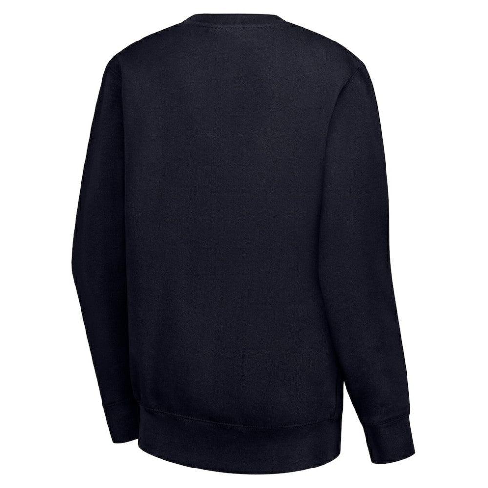 Seattle Kraken G-III 4Her by Carl Banks Women's Collage Graphic Fleece Long Sleeve Pullover Sweatshirt - Deep Sea Blue - NHL