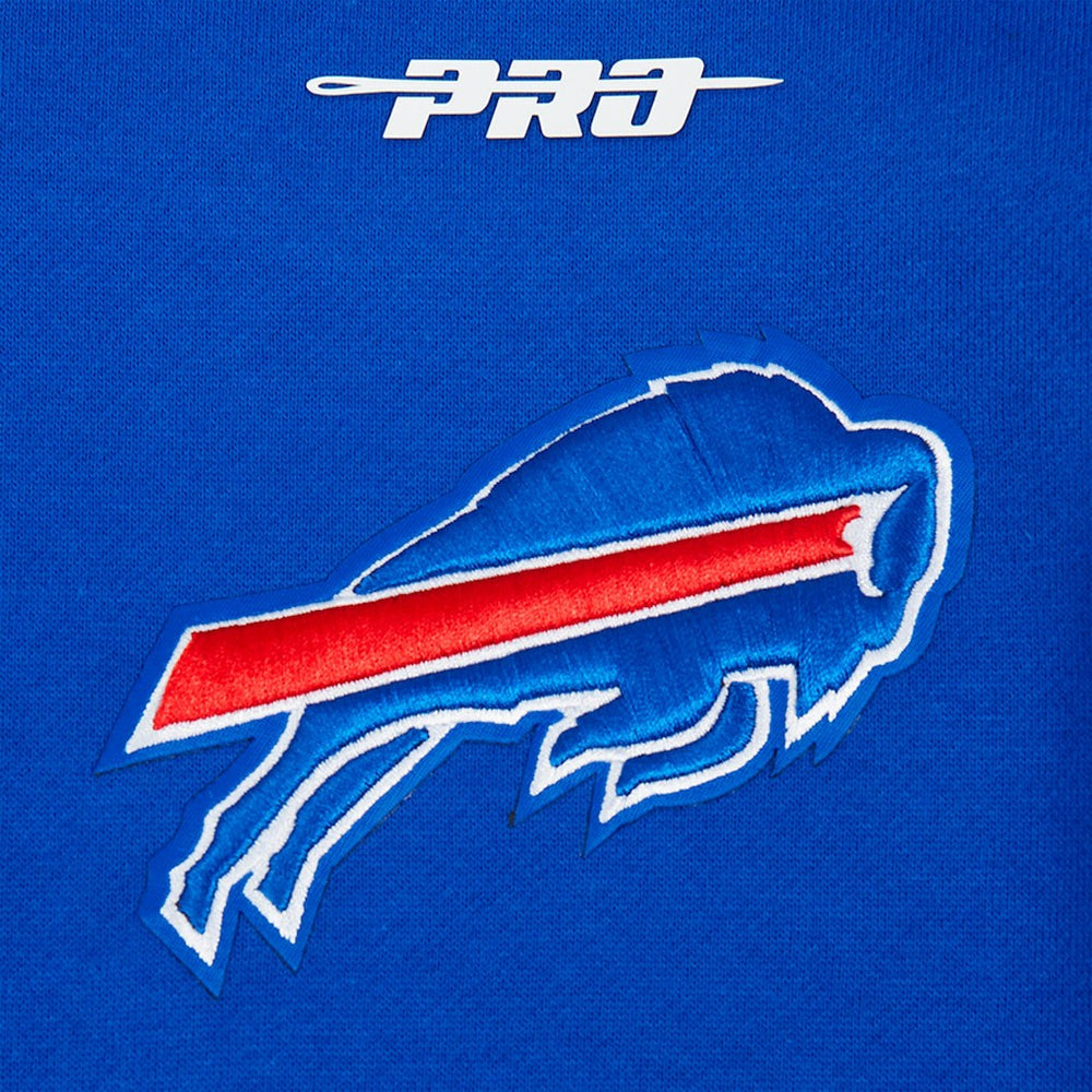 Buffalo Bills Pro Standard Turn It Up Drop Shoulder Pullover Sweatshirt Royal | NFL