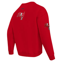 Tampa Bay Buccaneers Pro Standard Turn It Up Drop Shoulder Pullover Sweatshirt Red | NFL