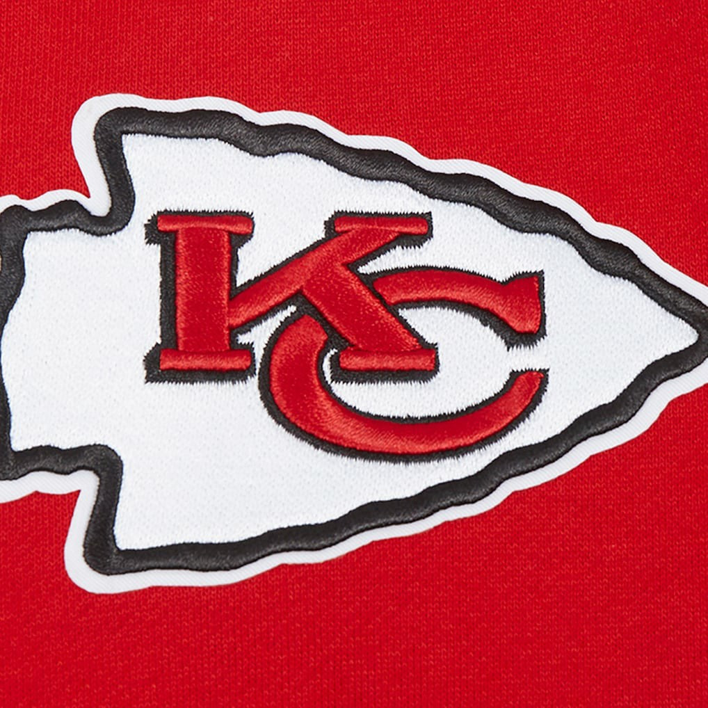 Kansas City Chiefs Pro Standard Turn It Up Drop Shoulder Pullover Sweatshirt Red | NFL
