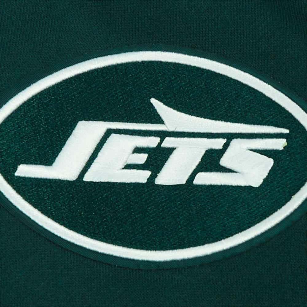 New York Jets Pro Standard Turn It Up Drop Shoulder Pullover Sweatshirt Green | NFL