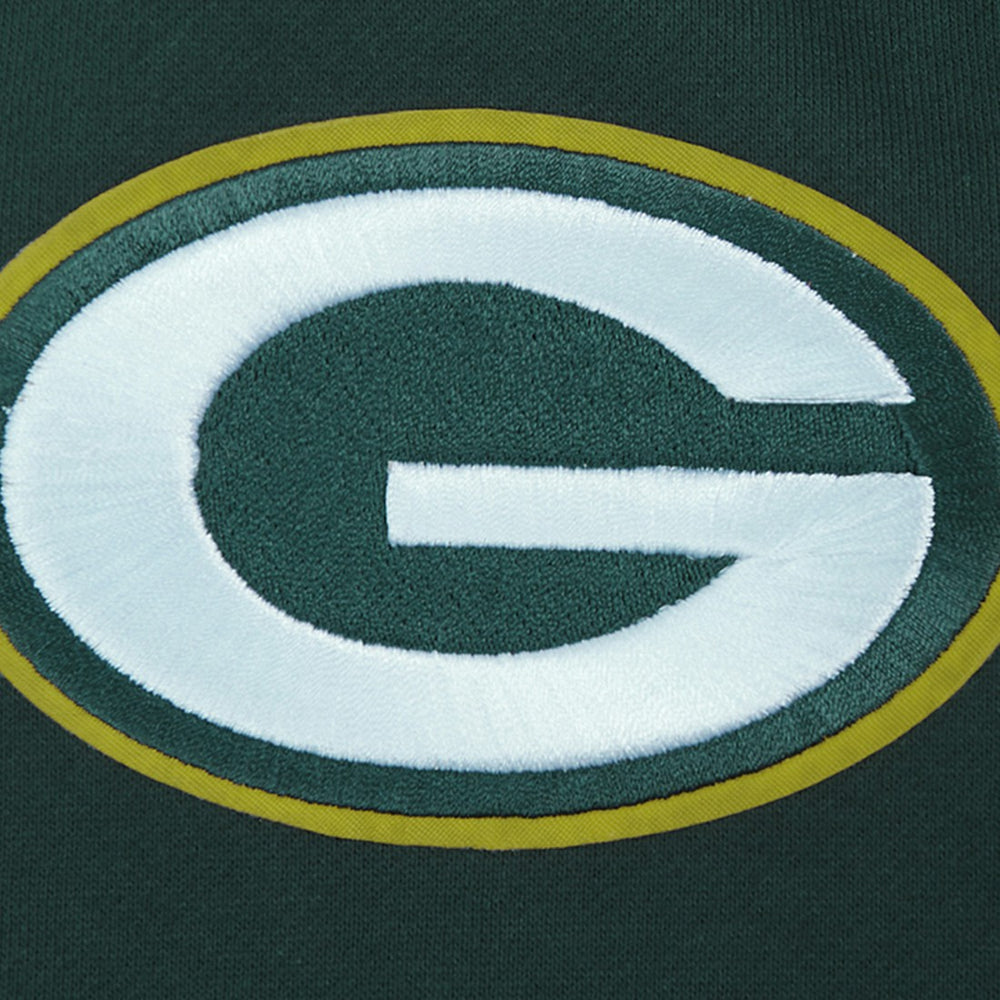 Green Bay Packers Pro Standard Turn It Up Drop Shoulder Pullover Sweatshirt Green | NFL