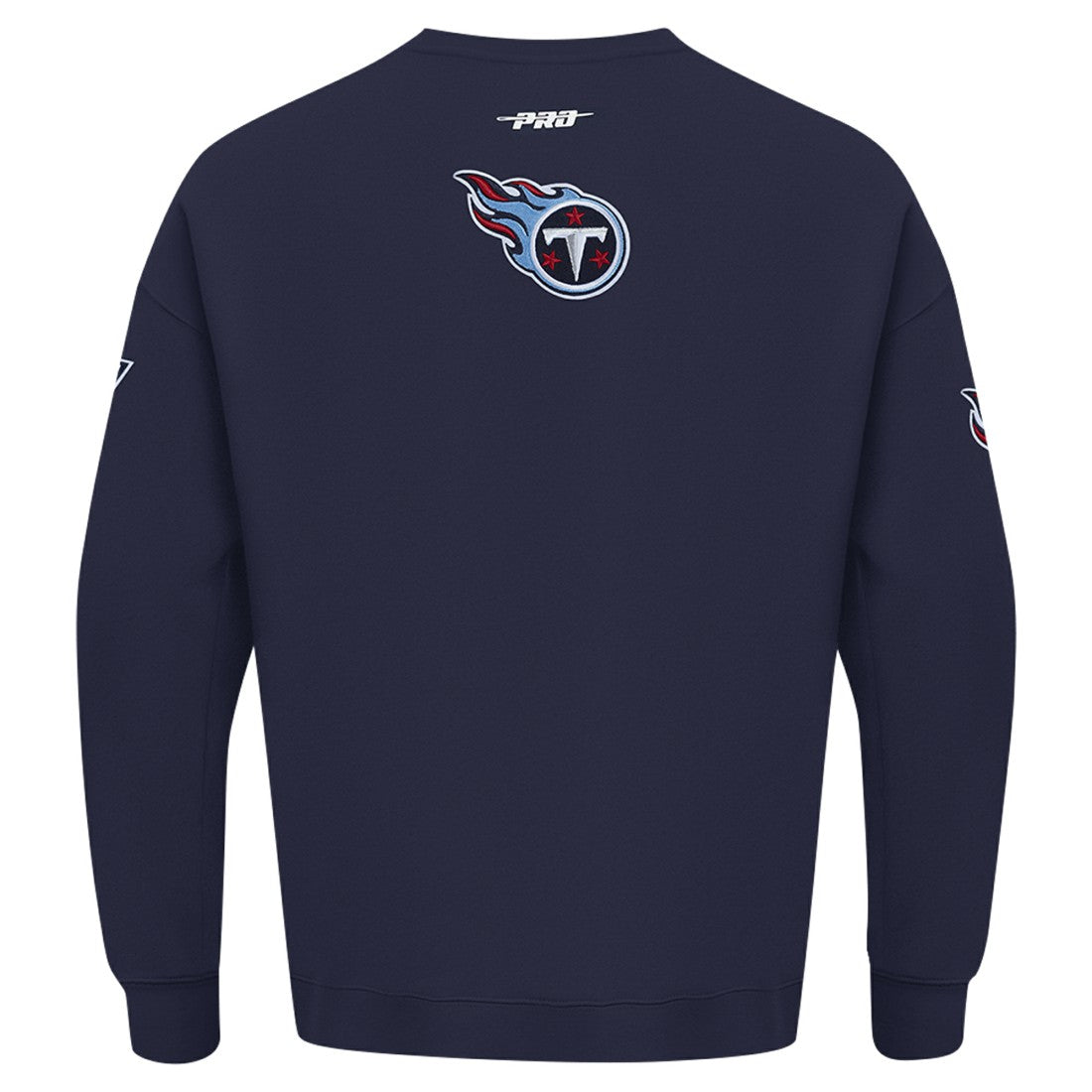 Tennessee Titans Pro Standard Turn It Up Drop Shoulder Pullover Sweatshirt Navy | NFL