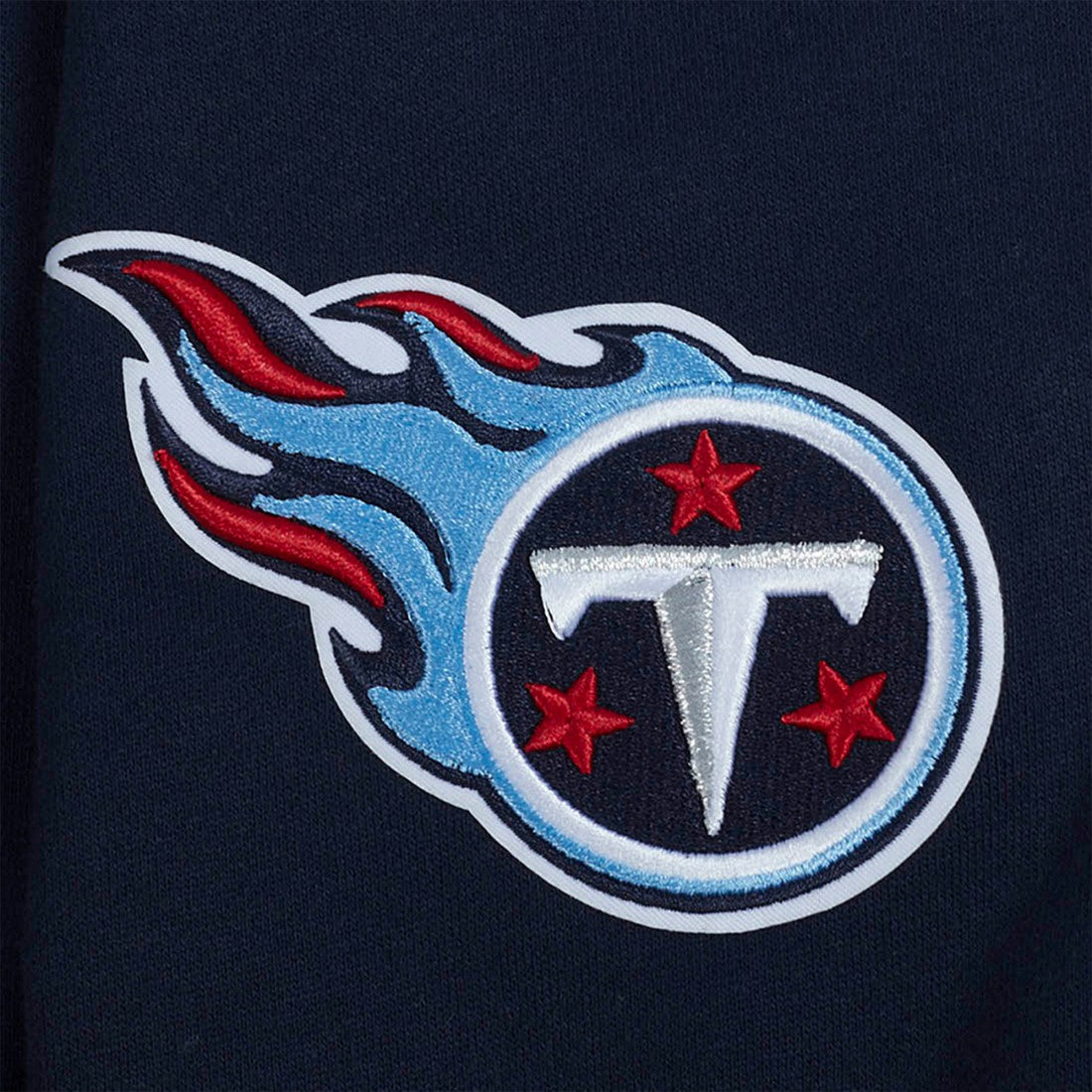 Tennessee Titans Pro Standard Turn It Up Drop Shoulder Pullover Sweatshirt Navy | NFL